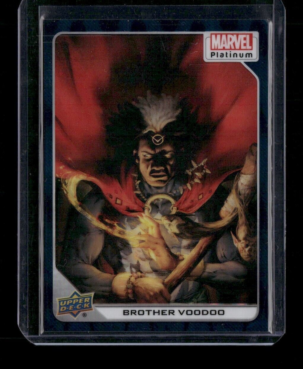 Brother Voodoo #33 Teal Wave /799 Upper Deck 2023 Marvel Platinum