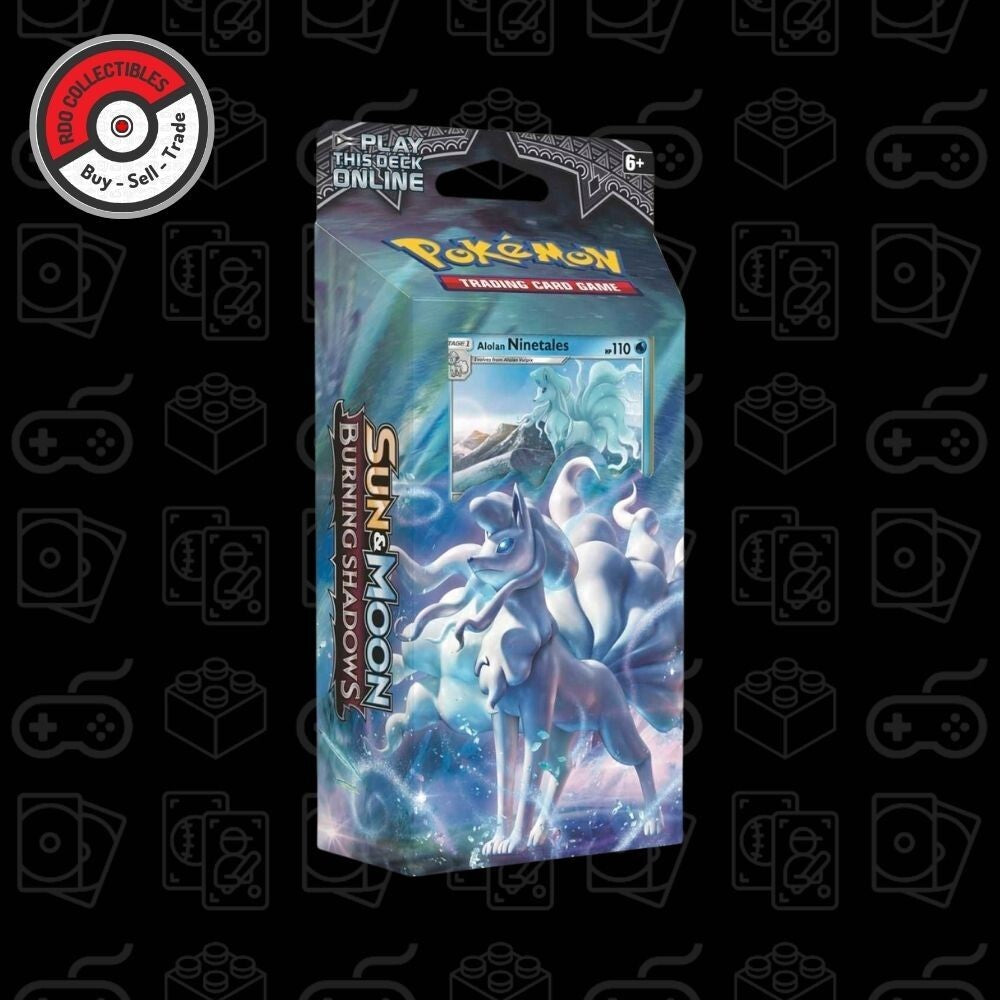 Luminous Frost Alolan Ninetales 2017 Pokemon Burning Shadows Theme Deck