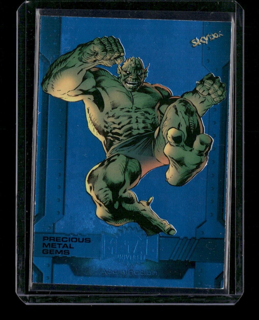 Abomination #171 Blue PMG Gems /50 2024 Upper Deck Marvel Metal Avengers