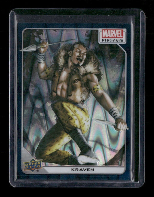 Kraven #58 Teal Wave 425/799 Upper Deck 2023 Marvel Platinum