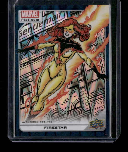 Firestar #149 Teal Wave 173/799 Upper Deck 2023 Marvel Platinum