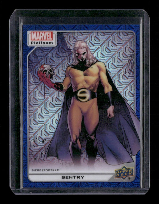 Sentry #113 Blue Traxx /499 Upper Deck 2023 Marvel Platinum