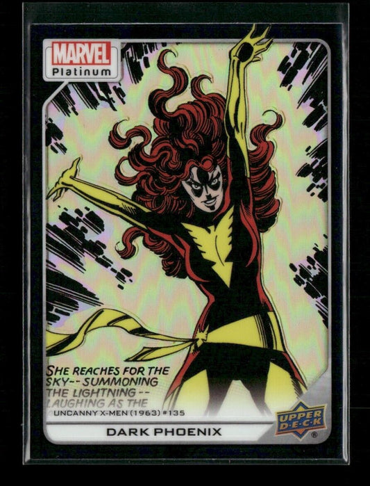 2023 Upper Deck Marvel Platinum Dark Phoenix #121 Black Rainbow