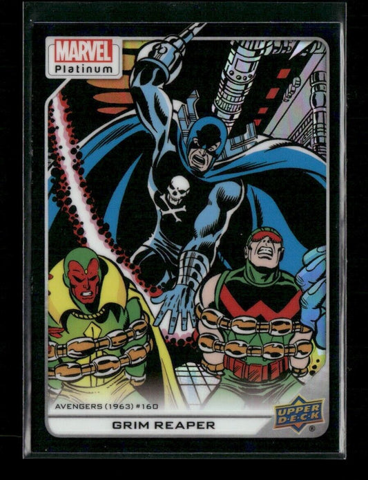 2023 Upper Deck Marvel Platinum Grim Reaper #137 Black Rainbow