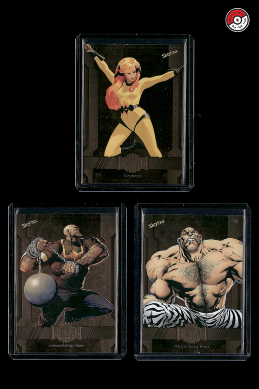 Bronze FX Lot (3) /150 Absorbing Man 2024 Upper Deck Marvel Metal Avengers