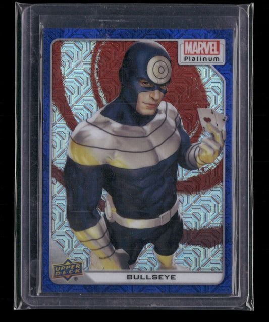 Bullseye #17 Blue Traxx /499 Upper Deck 2023 Marvel Platinum