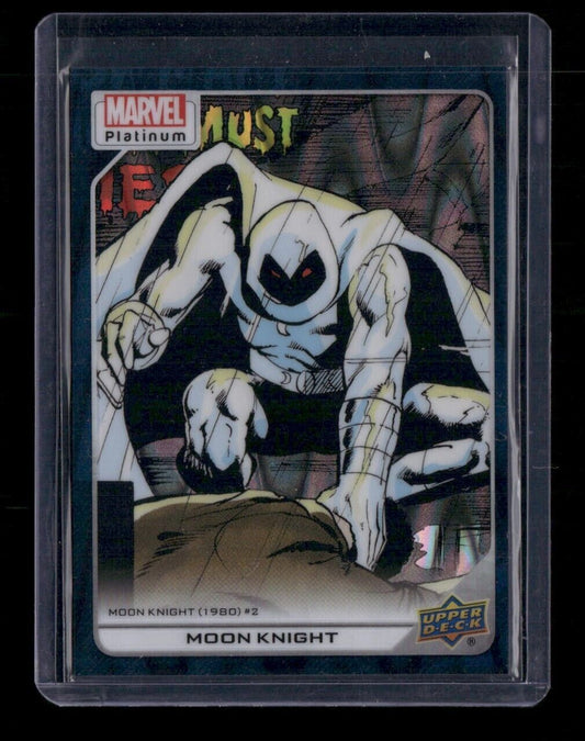 Moon Knight #104 Teal Wave /799 Upper Deck 2023 Marvel Platinum