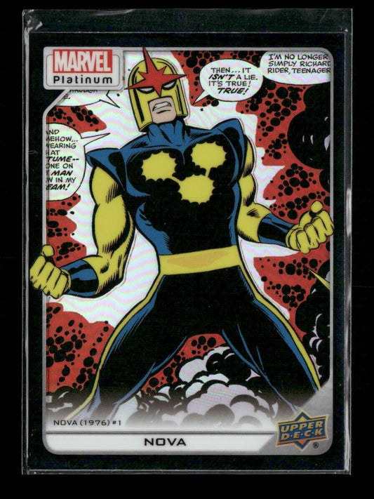 2023 Upper Deck Marvel Platinum Nova #159 Black Rainbow