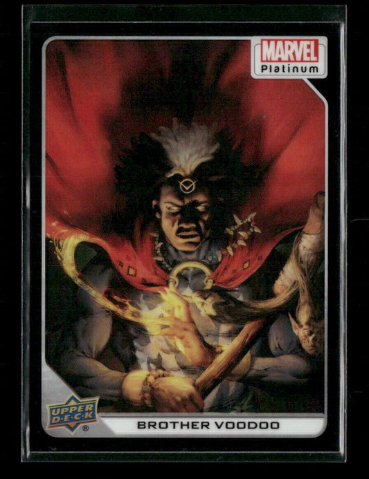 2023 Upper Deck Marvel Platinum Brother Voodoo #33 Black Rainbow