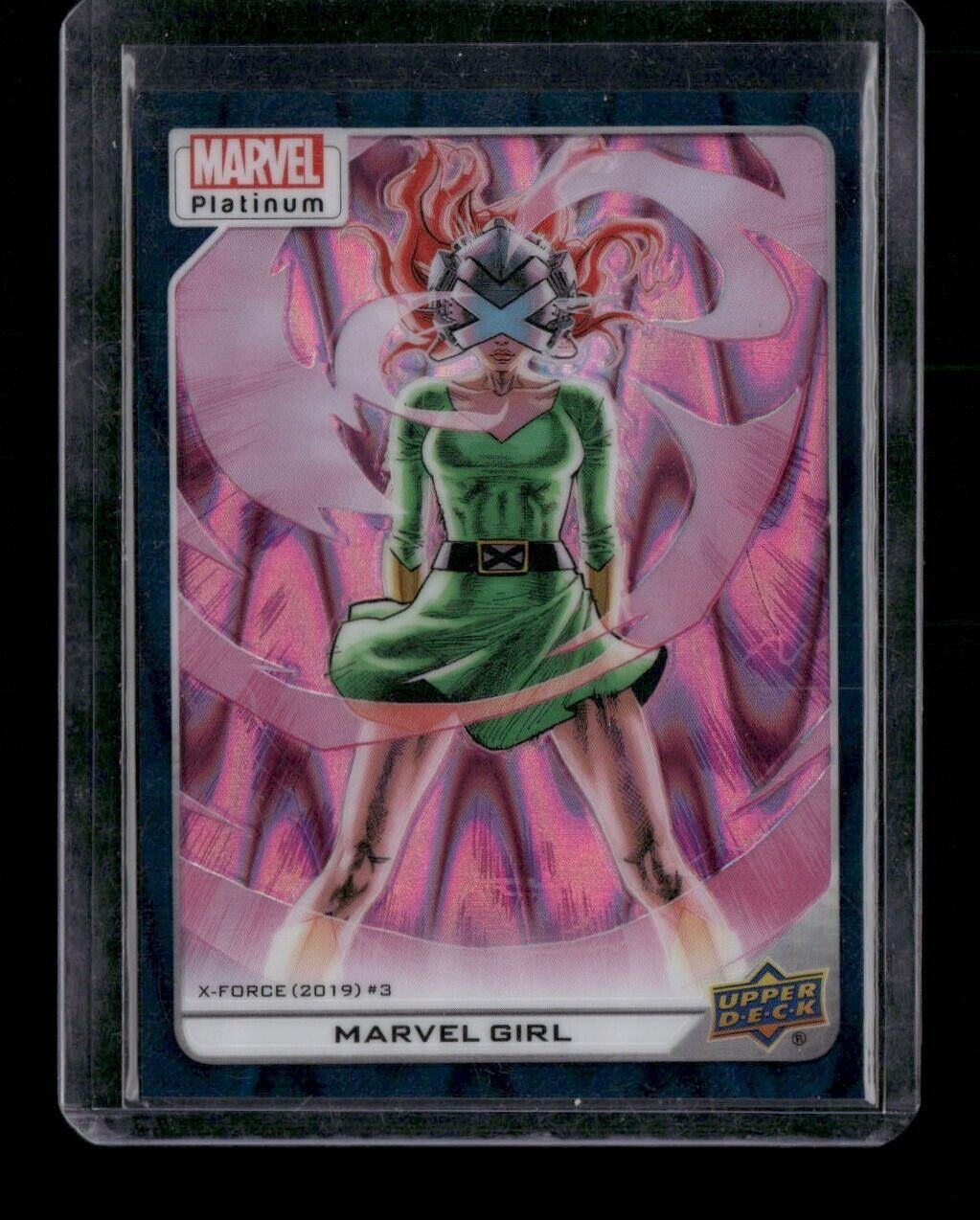 Marvel Girl #108 Teal Wave /799 Upper Deck 2023 Marvel Platinum