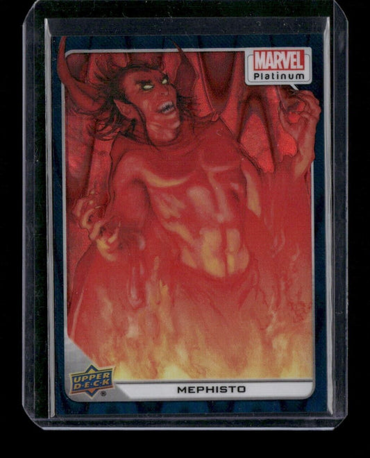 Mephisto #44 Teal Wave /799 Upper Deck 2023 Marvel Platinum