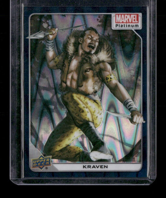 Kraven #58 Teal Wave 228/799 Upper Deck 2023 Marvel Platinum