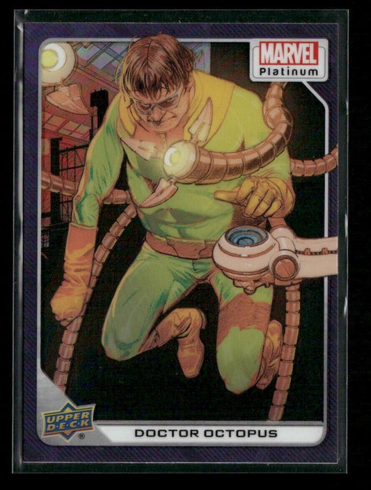 2023 Upper Deck Marvel Platinum Doctor Octopus #91 Purple Rainbow