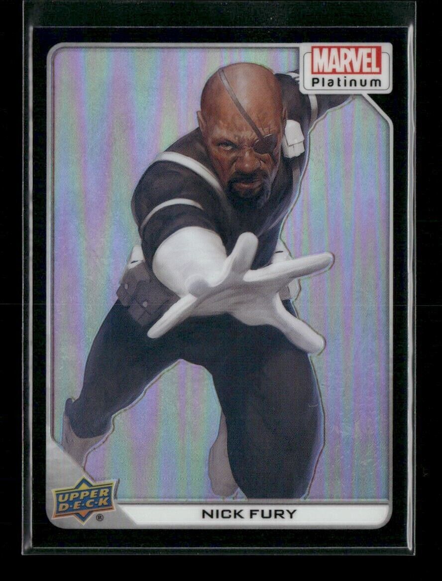 2023 Upper Deck Marvel Platinum Nick Fury #20 Black Rainbow