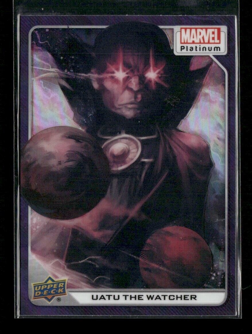 2023 Upper Deck Marvel Platinum Uatu The Watcher #51 Purple Rainbow