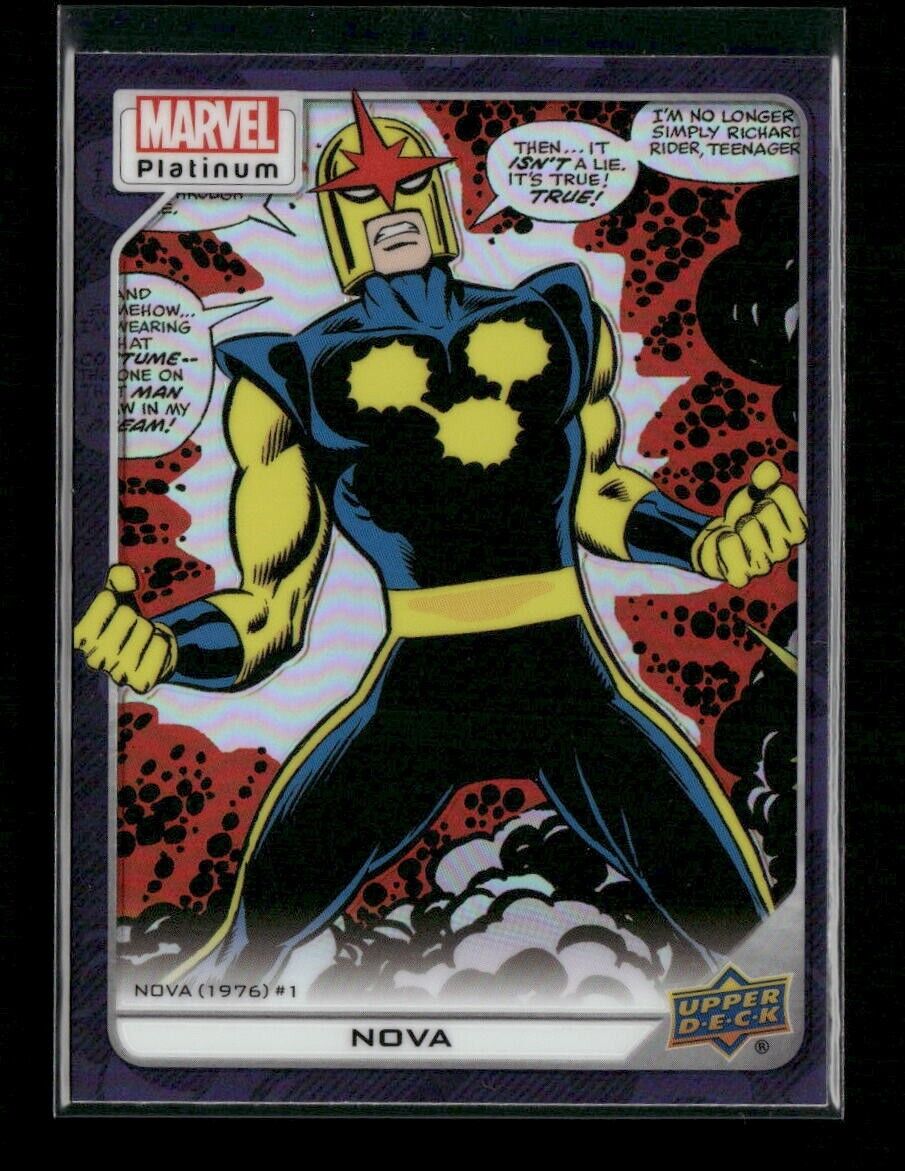 2023 Upper Deck Marvel Platinum Nova #159 Purple Rainbow