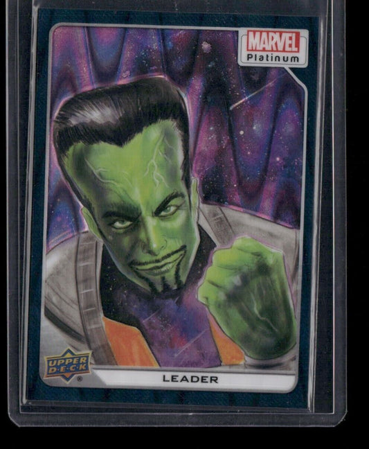 Leader #30 Teal Wave /799 Upper Deck 2023 Marvel Platinum