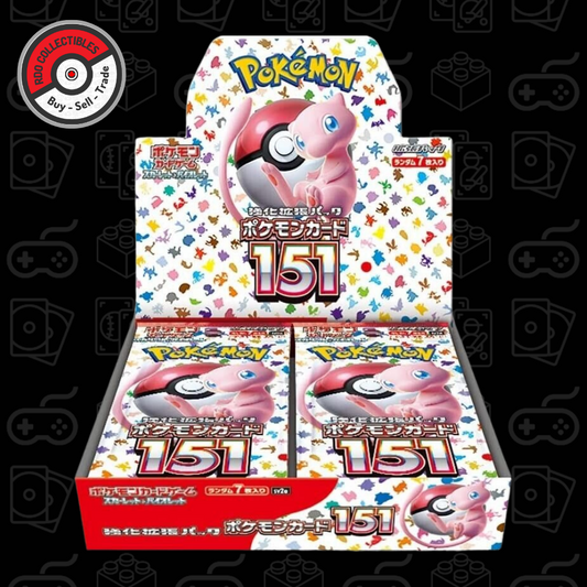 Pokemon TCG Japanese 151 Booster Box SV2a SEALED WITH SHRINK Pokemon Card