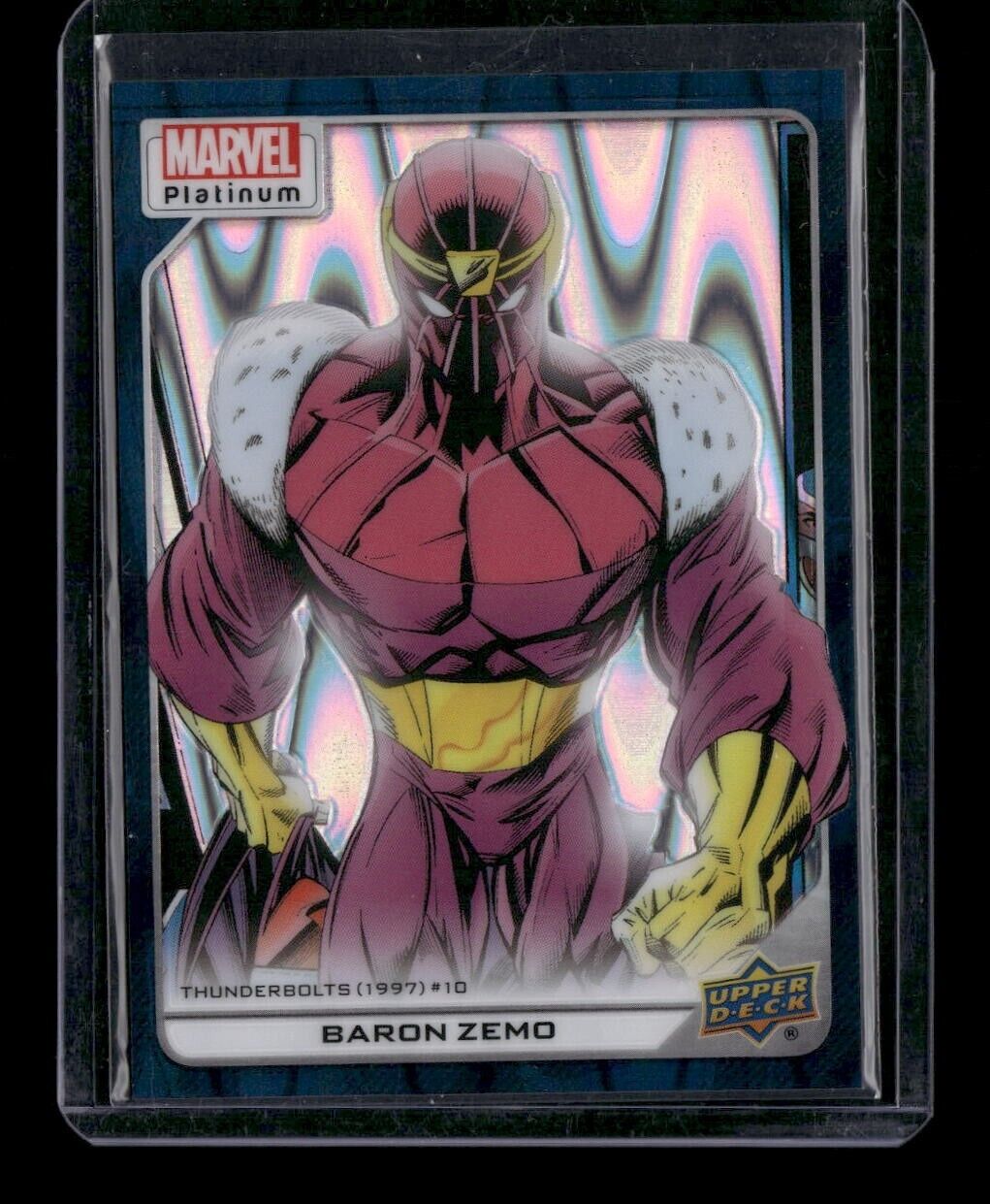 Baron Zemo #154 Teal Wave /799 Upper Deck 2023 Marvel Platinum