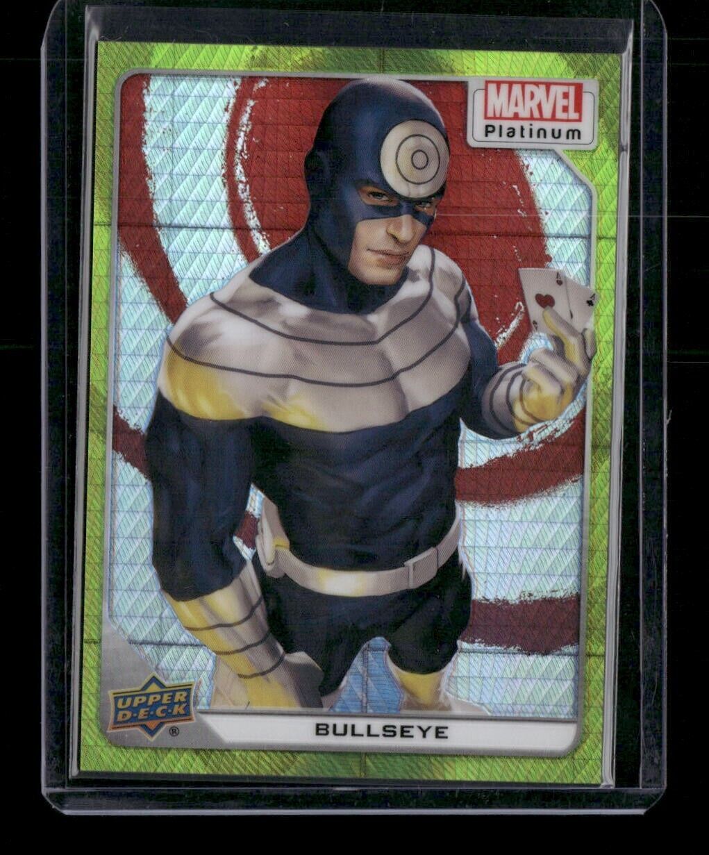 Bullseye #17 Yellow Spotlight /399 Upper Deck 2023 Marvel Platinum